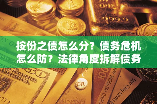 武汉按份之债怎么分？债务危机怎么防？法律角度拆解债务分配与风险自保指南