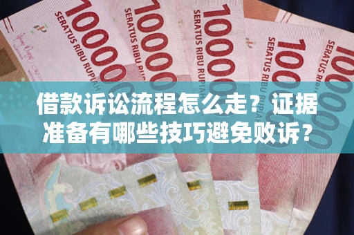 武汉借款诉讼流程怎么走？证据准备有哪些技巧避免败诉？