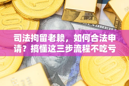 武汉司法拘留老赖，如何合法申请？搞懂这三步流程不吃亏！