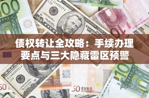 武汉债权转让全攻略：手续办理要点与三大隐藏雷区预警