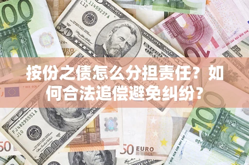 武汉按份之债怎么分担责任？如何合法追偿避免纠纷？