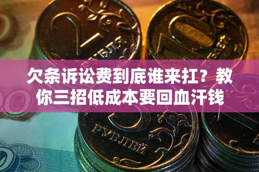 武汉欠条诉讼费到底谁来扛？教你三招低成本要回血汗钱